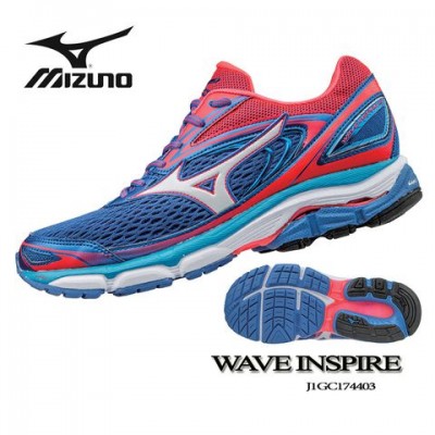Giày chạy bộ Wave INSPIRE xanh đỏ